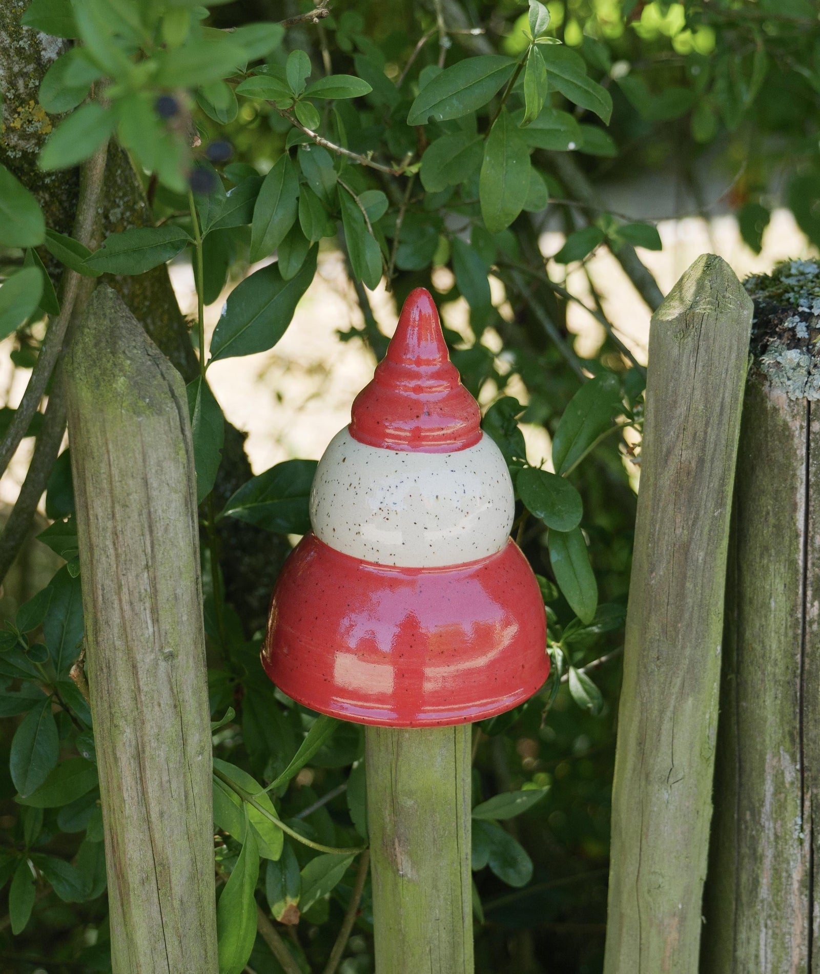 Gartenspitze,Beetstecker klein (ca 12 cm hoch, unten 4-5cm)