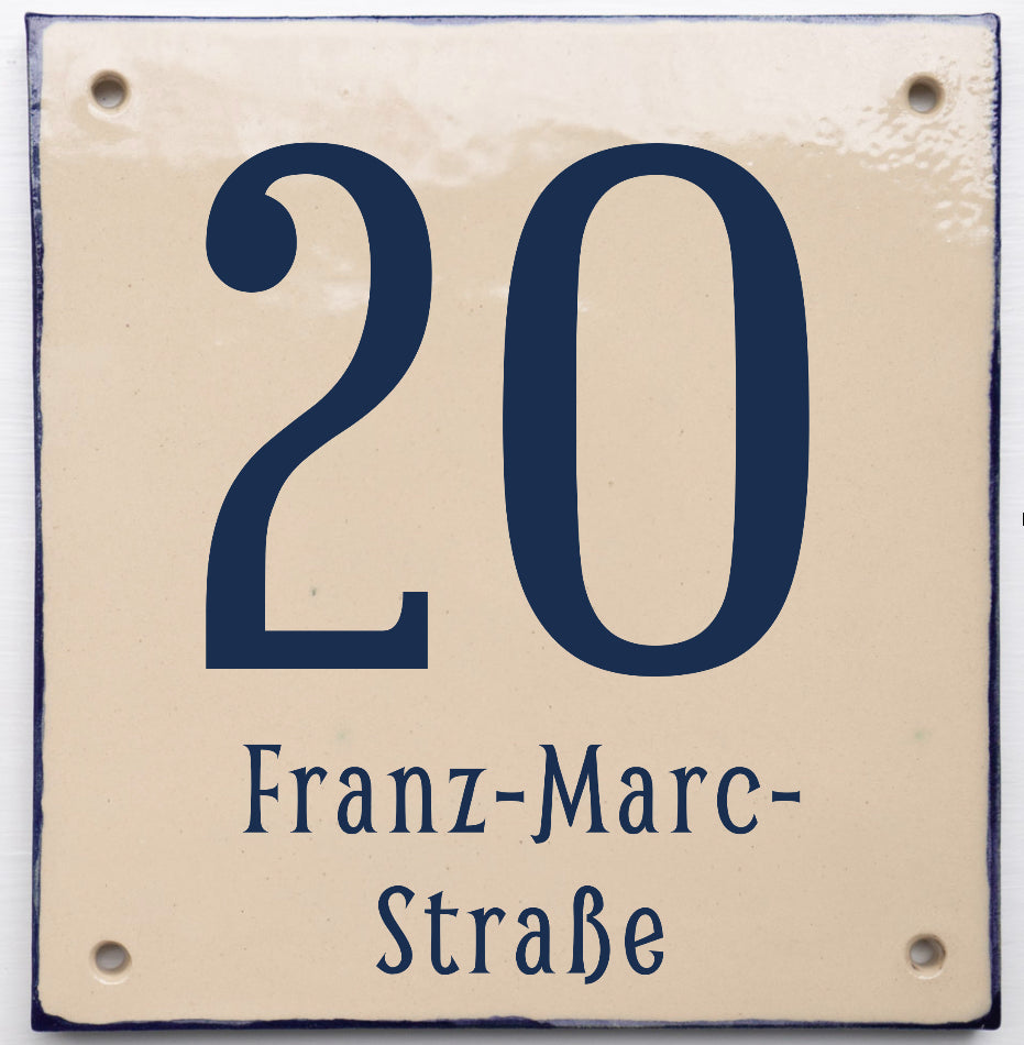 Aufpreis für 2. Hausnummer und Straßennamen