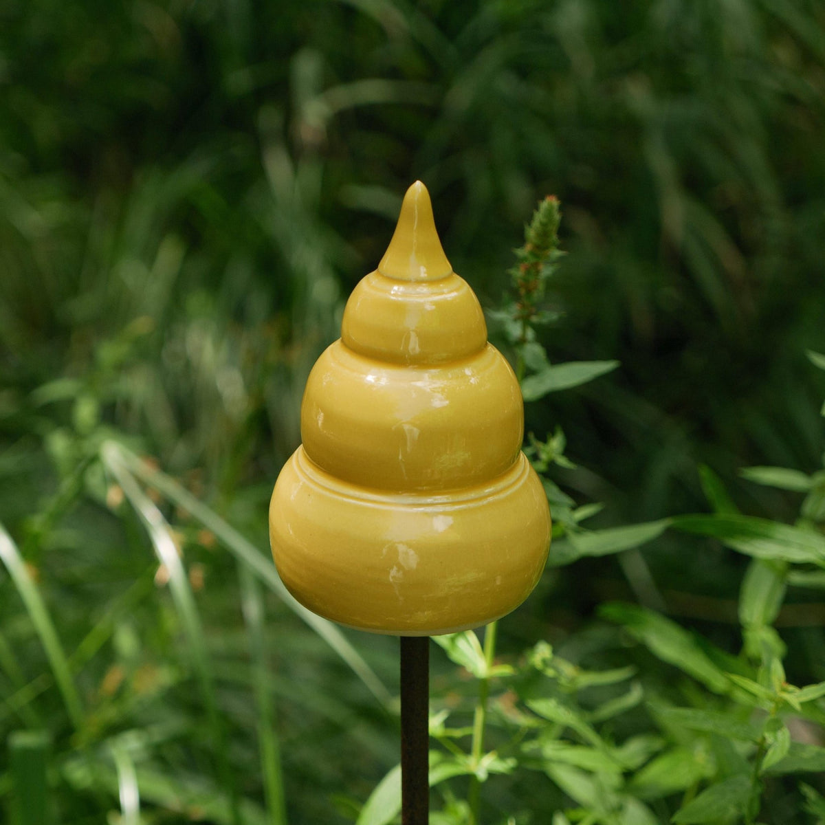 BeetsteckerGartenstecker, Pfostenhocker , Blickfang im Garten - Keramikwerkstatt Johanna Brückner