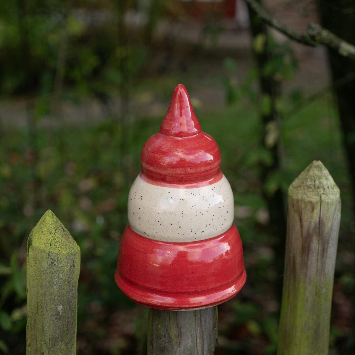 Gartenspitze,Beetstecker klein (ca 12 cm hoch, unten 4-5cm)