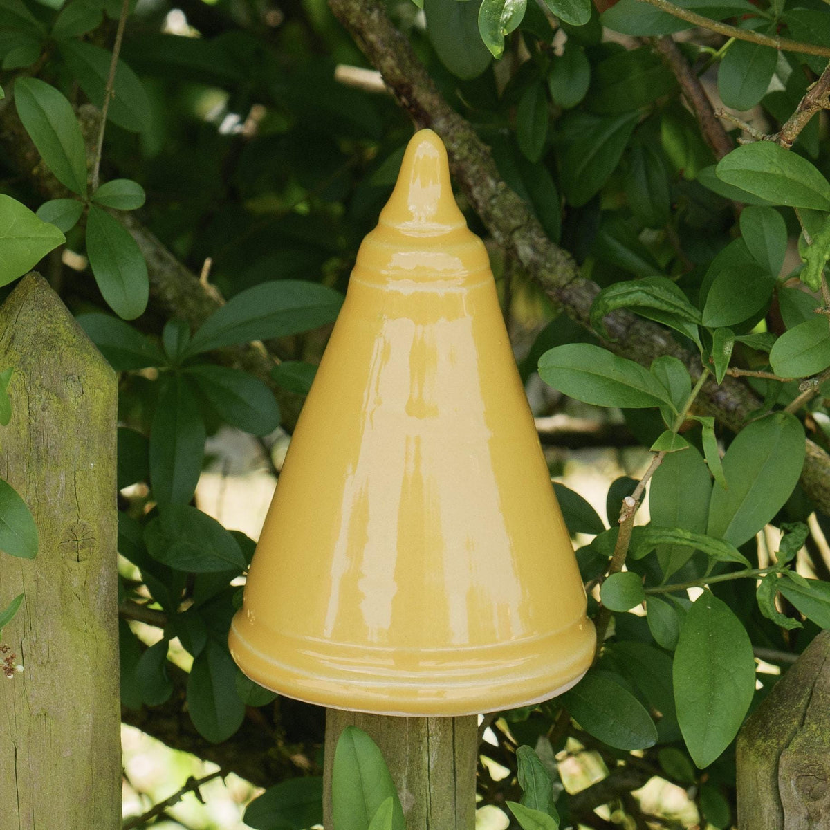 Gartenspitze,handgefertigt aus Keramik, ein Hingucker in Ihrem Garten,Auch schön als Geschenk für Gartenliebhaber - Keramikwerkstatt Johanna Brückner