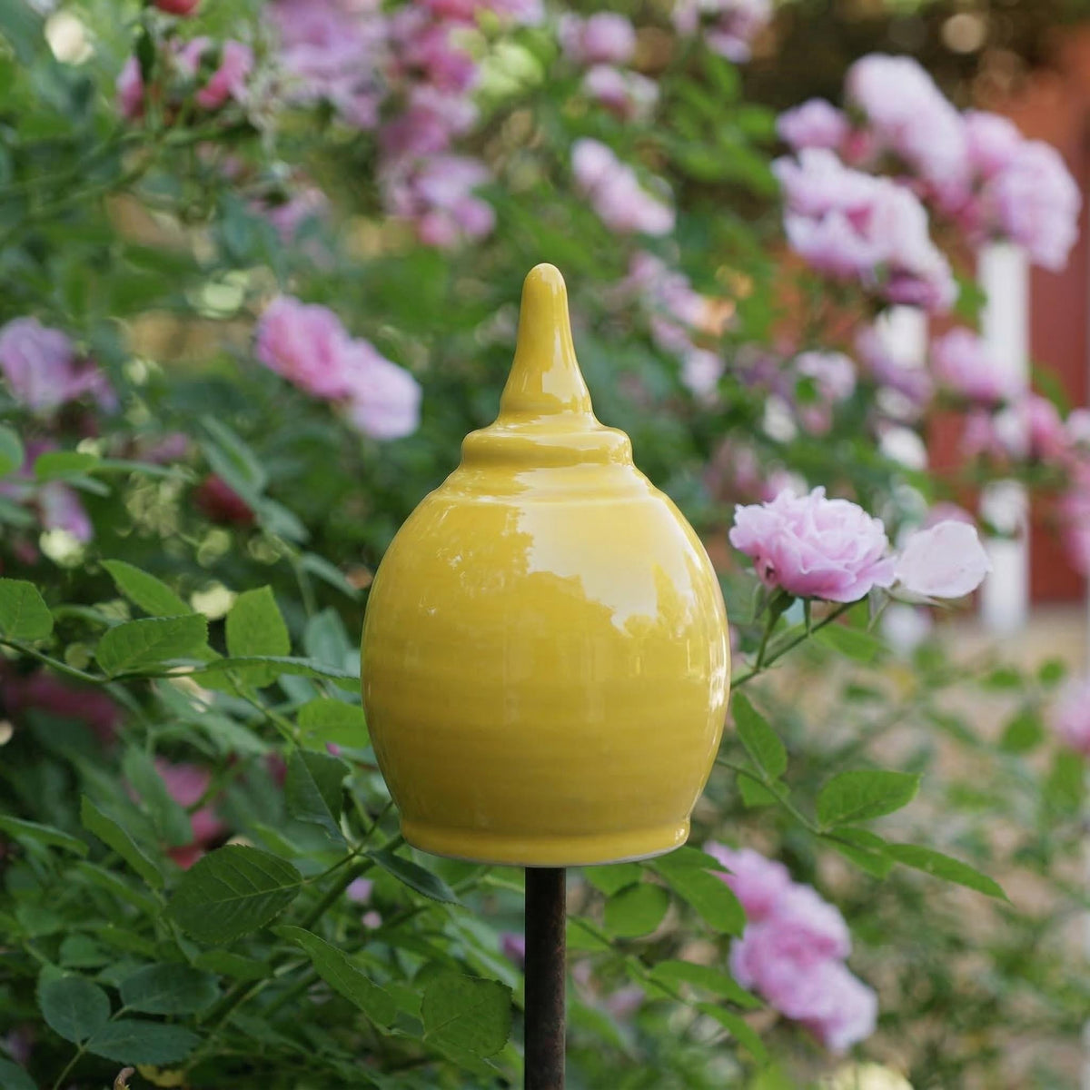 Gartenstecker, Beetstecker aus Keramik, eon Blickfang in jedem Garten - Keramikwerkstatt Johanna Brückner
