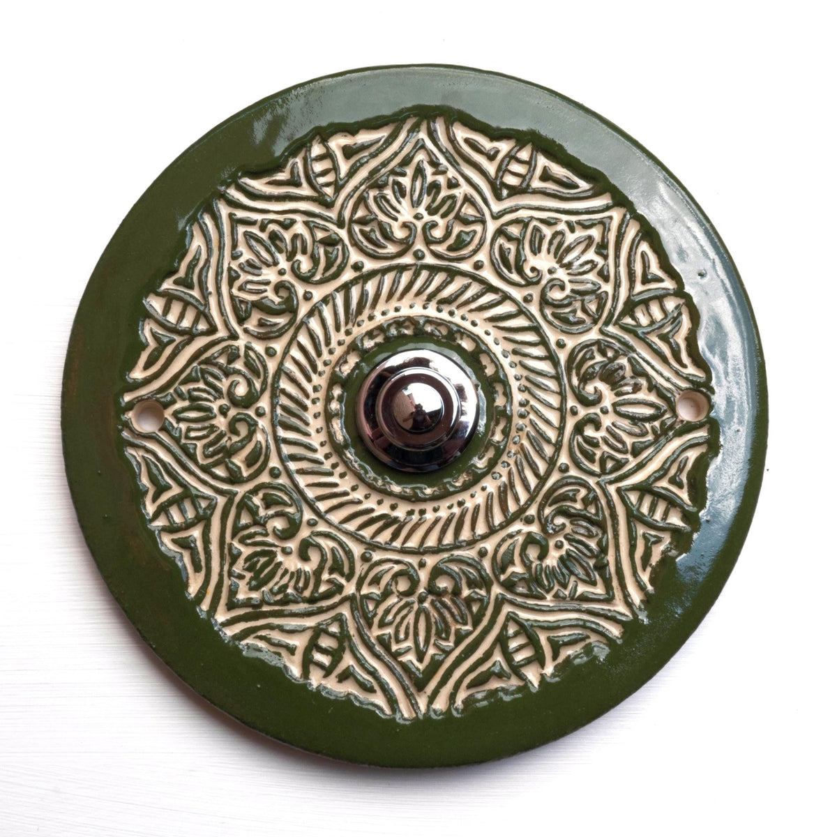 Klingelplatte, Klingelschild aus Keramik G (10-12)