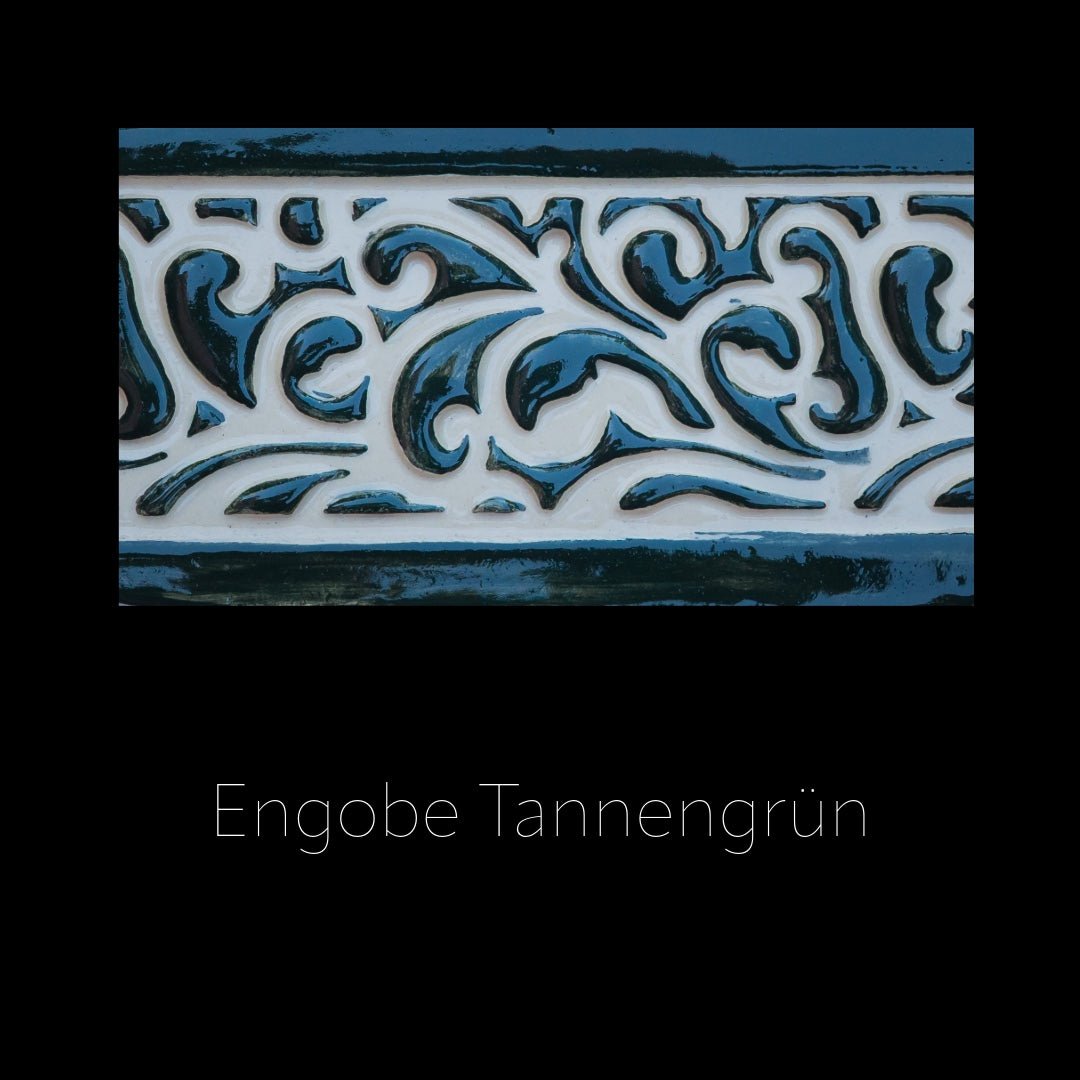 Handgemachtes Türschild aus Keramik – Namensschild mit Ornamente, Muster wetter- &amp; frostfest