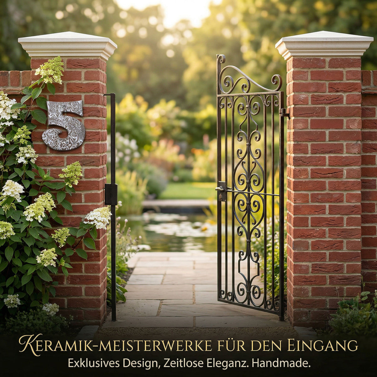 Hausnummer 20 cm – frostfest &amp; wetterbeständig