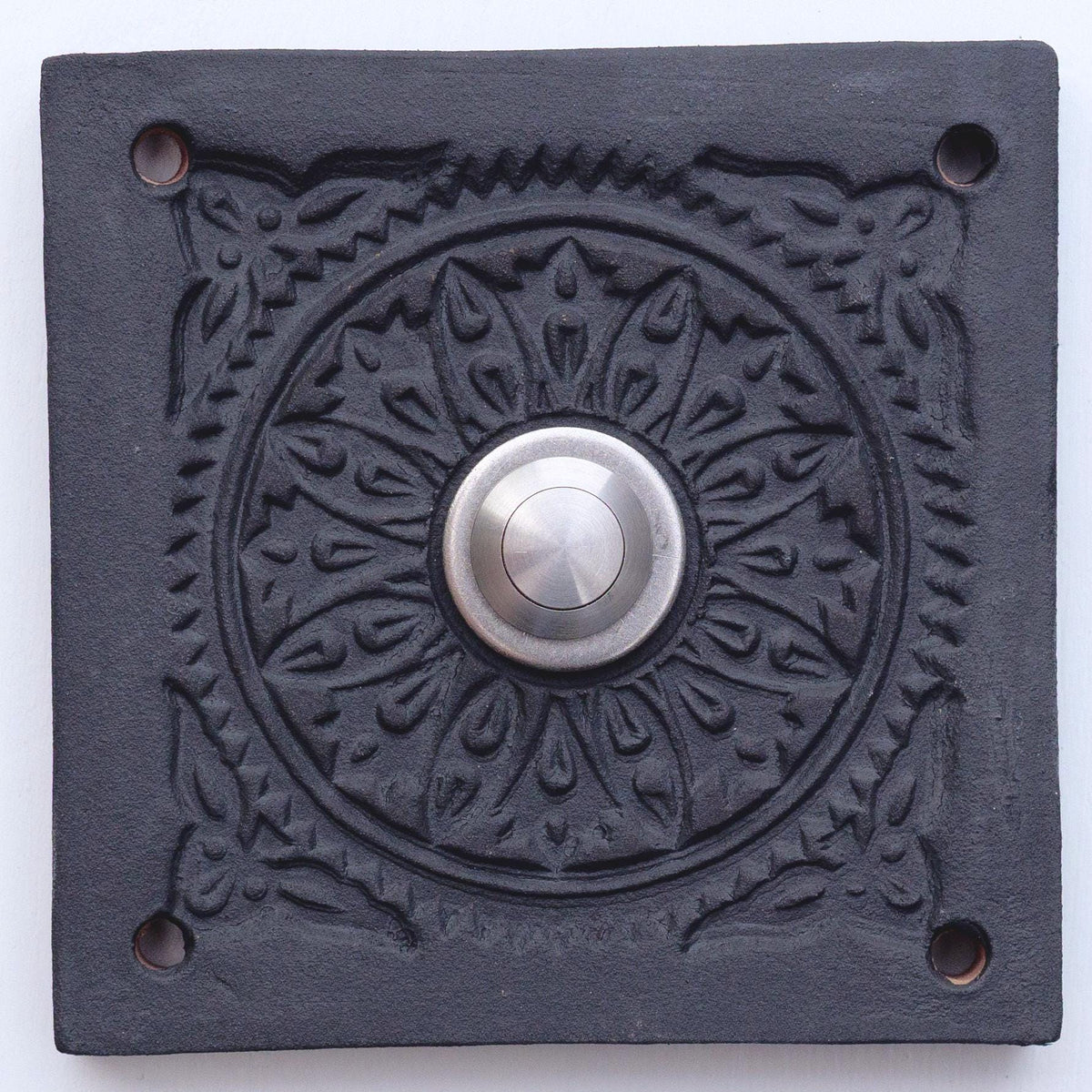 Klingelplatte, Klingelschild aus Keramik D (12x12cm cm -14x14 cm)