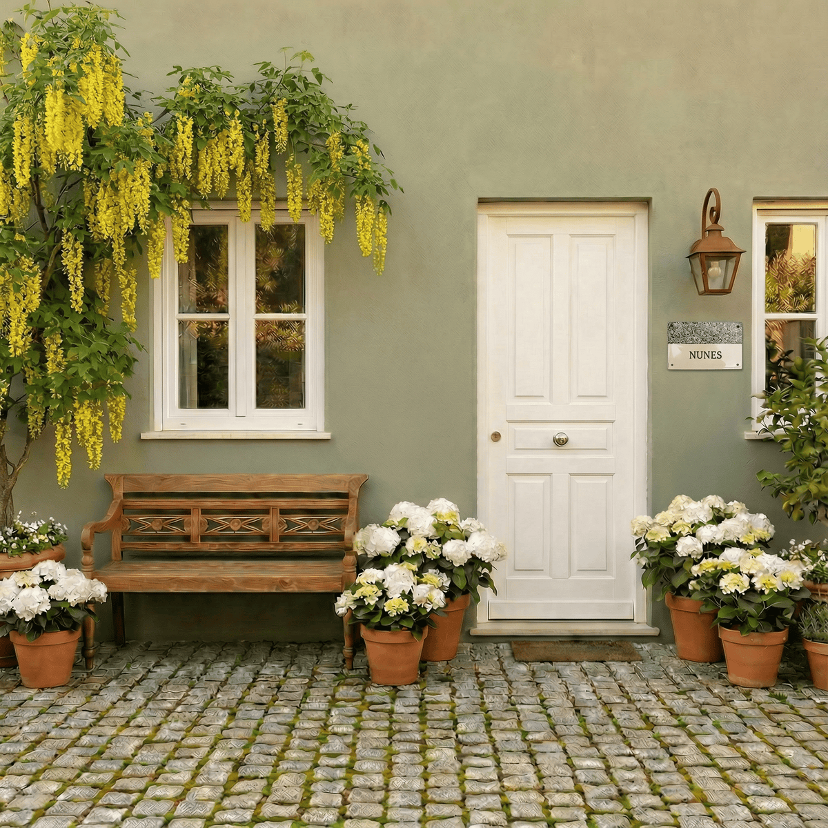 Vintage Türschilder im Landhausstil aus Keramik – Nostalgisch, Charmant & Personalisiert – Handarbeit mit Besonderem Charme