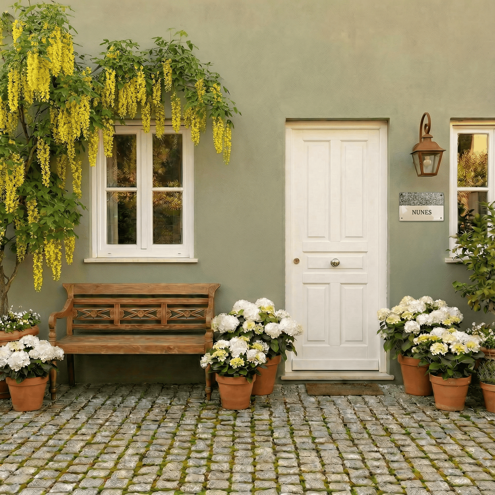 Vintage Türschilder im Landhausstil aus Keramik – Nostalgisch, Charmant & Personalisiert – Handarbeit mit Besonderem Charme
