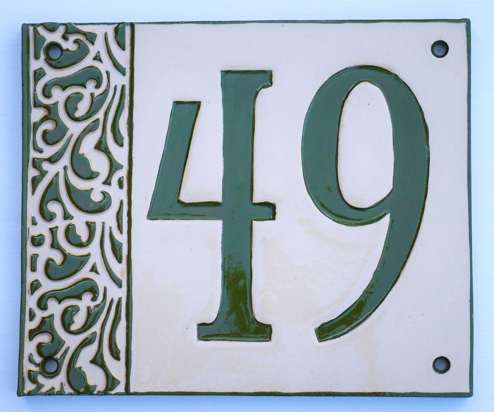 Hausnummer Tafel/Schild