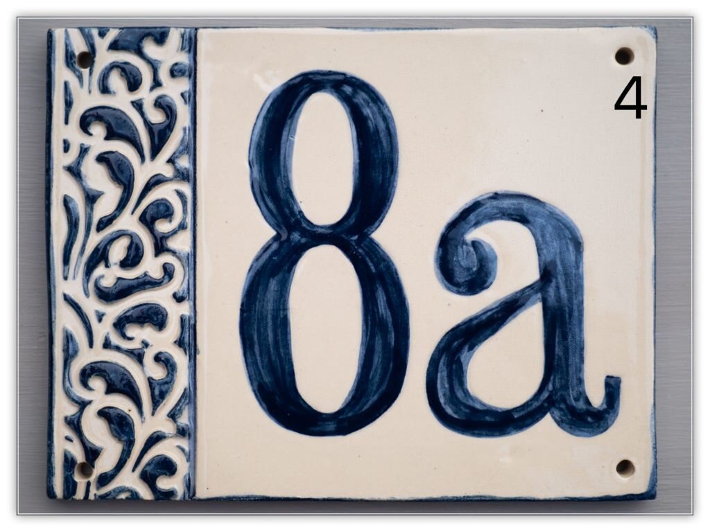 Hausnummer Tafel/Schild