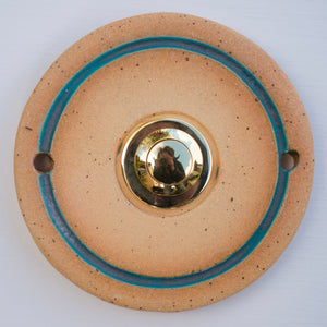 H Klingelplatte, Klingelschild aus Keramik (8-14 cm)