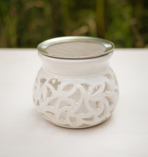 Räucherstövchen mit Räuchersieb